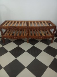 الأرائك-و-الكنب-4-canapes-en-hetre-tres-bon-etat-sculptes-main-البليدة-الجزائر