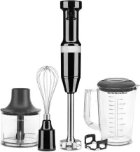 Kitchen chef Bras Mixeur compact avec fil, 180 W, Capacité: 1 L - 3 accessoires - 5KHBV83EOB