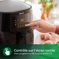 Friteuse PHILIPS FRITEUSE SANS HUILE AIRFRYER ESSENTIAL COMPACT DIGITAL 4.1L HD9252 قلاية هوائية