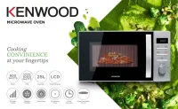 Kenwood Four à micro-ondes , 800 W, noir/argenté, 