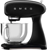 smeg Robot pâtissier, 10 Niveaux de Vitesse, Bol 4,8 L, 800W - SMF03BLEU