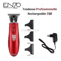 Tondeuse Professionnelle Rechargeable À Cheveux Barbe 5W Enzo EN5030