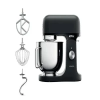 Kenwood petrin Robot pâtissier KMIX KMX751ABK 1000W Noir-5L- 3 accessoires