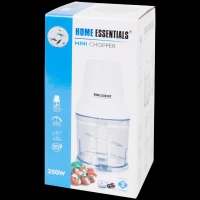 MINI HACHOIR Home Essentials 500ML 250W BLANC/NOIR MC128689 ميني تشوبر