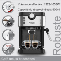 آخر-robuste-machine-a-cafe-avec-bras-automatique-1633w-cm15-noirchrome-الأبيار-الجزائر