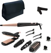 Rowenta Fer a lisser 14 EN 1 LISSEUR BOUCLEUR BROSSE ...  
