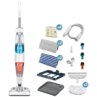 Rowenta Aspirateur à vapeur 2EN1 - Ry8544Wh - Nettoie Et Aspire