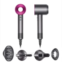 Sèche cheveux Dyson Supersonic HD03 gris/fuschia OU gris/violet 1600W + 4 ACCESSOIRES