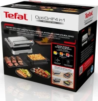 Panineuse / grille-viande tefal OptiGrill 4en1 GC774D - 2100w-9 programmes