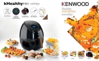 Friteuse à air numérique KENWOOD HFP50 XXL 5,5L-2,4 kg-1800W-Noir