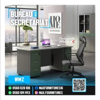 ENSEMBLE DE BUREAU SECRÉTARIAT - IMPORTATION - WMZ - 1,20M