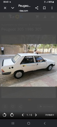 voitures-peugeot-305-1986-tlemcen-algerie