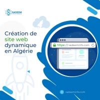 Création de site web dynamique en Algérie