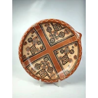 Grande assiette en terre cuite DJEFNA