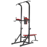 Station Barre fixe avec Banc de musculation 