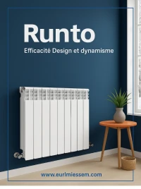  Radiateur a huile RUNTO - Chauffage puissant et économique Gros et détails 