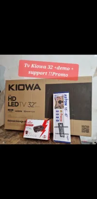 tv Kiowa 32 + Démo cristor th500 +Support 