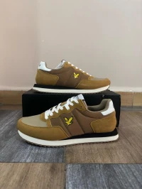 Baskets Dyce marron Lyle And Scott