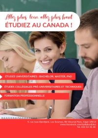 ÉTUDES UNIVERSITAIRES ET COLLÉGIALES AU CANADA : C'EST ICI, C'EST MAINTENANT ! 