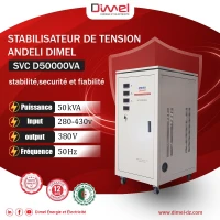  Régulateur Stabilisateur de tension  50KVA