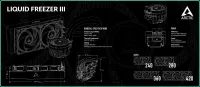 Mouse Pad Liquid Freezer III Edition ARCTIC 400-900-3Mm