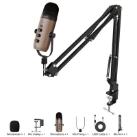 Microphone Haomuren Professional Studio BROWN
