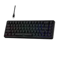 AJAZZ AK680 MAX Type-C wired 8K Black Topo Graphique Mechanical Keyboard With Magnetic Switch