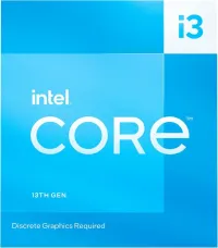 Intel Core i3-13100F 4 cores 8threads 12MB Cache LGA 1700 65W 
