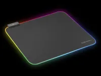MOUSE PAD RGB MARS GAMING MMPRGBL BLACK 365x265mm