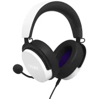 NZXT RELAY BLACK WHITE - Gaming Headset EUROPEEN