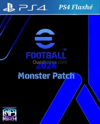 efootball 2024 Monster patch v 8.02 PS4 flashé 9.00