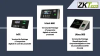 Système de pointage et gestion du temps Zkteco