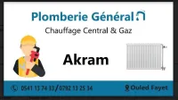 Plombier chauffage central sanitaire et gaz