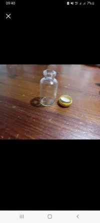 Falcon en verre pour injection