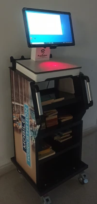 Bibliotheque RFID mobile workstation 