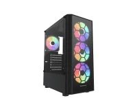  Boîtier RAIDMAX V152 TBS 4X FAN BLACK