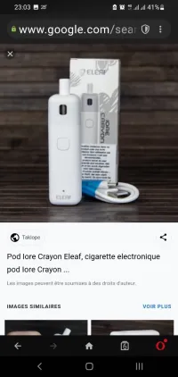 Cigarette électronique eleaf lore krayon 