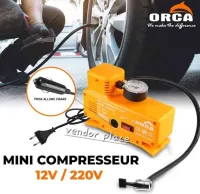 Mini compresseur orca 12v /220v 