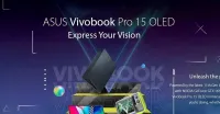 ASUS VIVOBOOK PRO 15 OLED INTEL I7 -11370H ram 16 gb disk  1TB RTX 3050 16.1 pouce  OLED