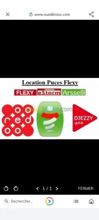 Location 3 puces flexy