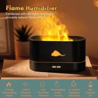 Vapeur avec effet de flamme Diffuseur à effet flamme