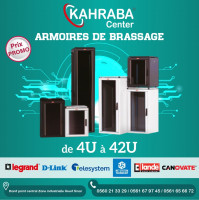 reseau-connexion-armoire-de-brassage-4u-a-42u-oued-smar-alger-algerie