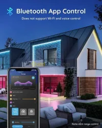 GOVEE OUTDOOR LED STRIP LIGHTS RGBIC - H6172- 32.8 FT - 10M - SMART LED LIGHTS - BLUETOOTH - ETANCHE