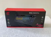 ASUS ROG AZOTH - CLAVIER MÉCANIQUE - COMPACT 75% - ROG NX RED - USB - BLUETOOTH - ECRAN OLED - RGB 