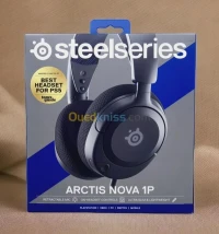 STEELSERIES ARCTIS NOVA 1P - CASQUE GAMING FILARE - SURROUND 360 - NC MIC - CONSOLE & PC - BLACK