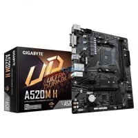 GIGABYTE A520M H - SOCKET AMD AM4 - 2xDDR4 - SATA 6GBS + M.2 - USB 3.0 - PCI-EXPRESS 3.0 16X -NOIR 