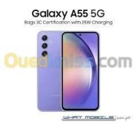 SAMSUNG GALAXY A55 5G - 8GB - 128GB - 6.6" Super Amoled 120HZ - 5000 MAh - 50 MPixel - Blister -