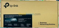 TP-LINK TL-SG1218MPE - SMART SWITCH GIGABIT 18 PORTS AVEC 16 PORTS POE+ 101001000 MBPS -QoS - IGMP