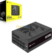 CORSAIR HX1200I ALIMENTATION 1200W - 80 PLUS PLATINUM - FULL MODULAIR - ATX 3.0 & PCIE 5.0 - BLACK 