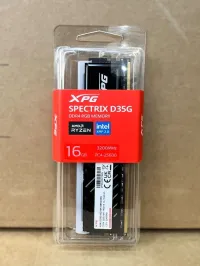 RAM ADATA XPG SPECTRIX D35G - DESKTOP - RGB - 16GB DDR4 - 3200 MHZ - PC4- 25600 - CL16-20-20 - BLACK